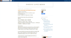 Desktop Screenshot of johnnylovemidis.blogspot.com