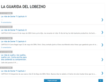 Tablet Screenshot of laguaridadellobezno.blogspot.com