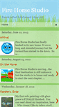 Mobile Screenshot of firehorseglass.blogspot.com