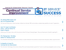 Tablet Screenshot of itilcontinualserviceimprovement.blogspot.com