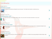 Tablet Screenshot of kerstkaartje.blogspot.com