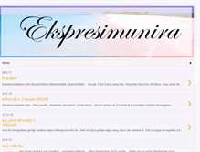 Tablet Screenshot of ekspresimunira.blogspot.com
