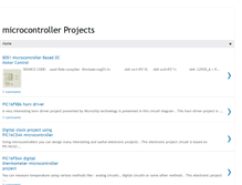 Tablet Screenshot of microcontroller-library.blogspot.com