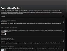 Tablet Screenshot of colombianbettas.blogspot.com