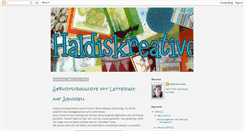 Desktop Screenshot of haldiskreatives.blogspot.com