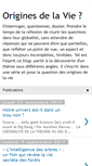 Mobile Screenshot of interrogationsorigines.blogspot.com