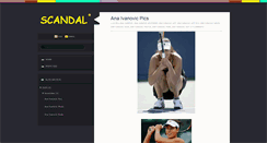 Desktop Screenshot of ana-ivanovic--pics.blogspot.com