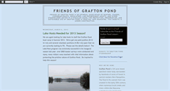 Desktop Screenshot of friendsofgraftonpond.blogspot.com