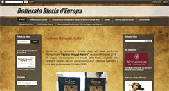 Desktop Screenshot of dottoratostoriadeuropa.blogspot.com