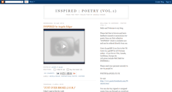 Desktop Screenshot of inspiredvol1.blogspot.com