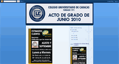 Desktop Screenshot of cucjunio2010.blogspot.com