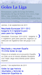Mobile Screenshot of goleslaliga.blogspot.com