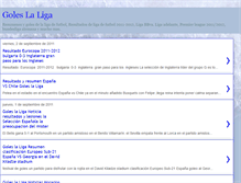 Tablet Screenshot of goleslaliga.blogspot.com