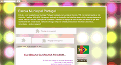 Desktop Screenshot of escolamunicipalportugal-rio.blogspot.com