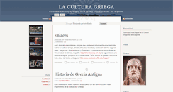 Desktop Screenshot of laculturagriega.blogspot.com