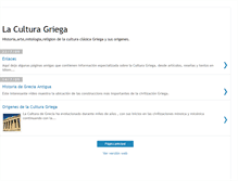 Tablet Screenshot of laculturagriega.blogspot.com