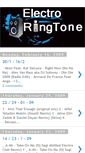 Mobile Screenshot of electro-ringtone.blogspot.com