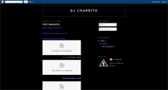 Desktop Screenshot of djcharrito.blogspot.com