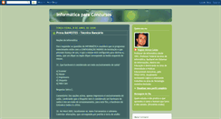 Desktop Screenshot of concursoinformatica.blogspot.com