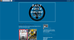 Desktop Screenshot of dailyvoiceonline.blogspot.com