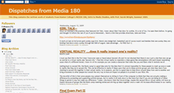 Desktop Screenshot of media180summer2009.blogspot.com