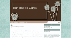 Desktop Screenshot of handmade-cards-design.blogspot.com