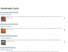 Tablet Screenshot of handmade-cards-design.blogspot.com