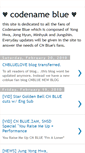 Mobile Screenshot of cnbluelove.blogspot.com