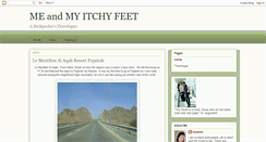 Desktop Screenshot of meandmyitchyfeet.blogspot.com