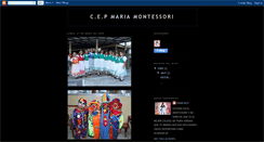 Desktop Screenshot of cipmariamontessori.blogspot.com