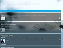 Tablet Screenshot of amicsdeloficideviure.blogspot.com