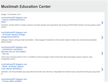 Tablet Screenshot of muslimahcare-sumsel.blogspot.com