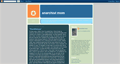 Desktop Screenshot of anarchistmom.blogspot.com