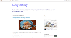 Desktop Screenshot of cookingwithkary.blogspot.com