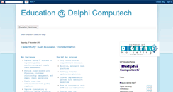 Desktop Screenshot of educationatdelphi.blogspot.com