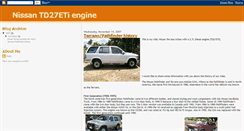 Desktop Screenshot of nissan-terrano.blogspot.com