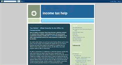 Desktop Screenshot of incometaxhelp2009.blogspot.com