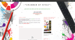 Desktop Screenshot of chamberofstyle.blogspot.com