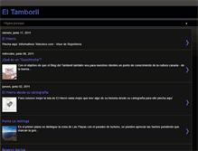 Tablet Screenshot of eltamboril.blogspot.com