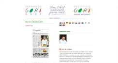 Desktop Screenshot of chefdomiciliogori.blogspot.com