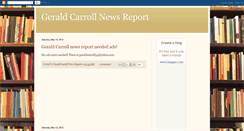 Desktop Screenshot of gerald-carroll.blogspot.com