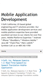 Mobile Screenshot of mobile-application-developement.blogspot.com