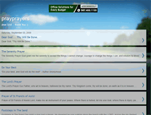 Tablet Screenshot of prayprayers.blogspot.com