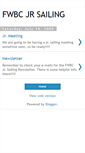 Mobile Screenshot of fortworthjrsailing.blogspot.com