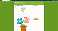 Desktop Screenshot of plantlifecycle.blogspot.com