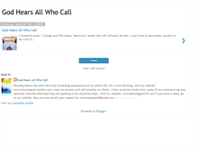 Tablet Screenshot of godhearsallwhocall.blogspot.com