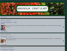 Tablet Screenshot of magnolia-craft.blogspot.com