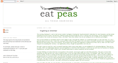 Desktop Screenshot of peasweekly.blogspot.com