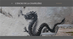 Desktop Screenshot of encre-de-la-chapeliere.blogspot.com