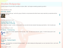 Tablet Screenshot of absolutehodgepodge.blogspot.com